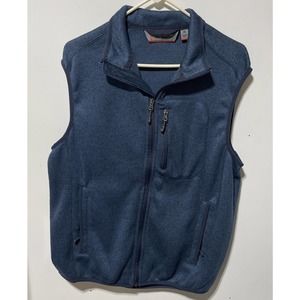 Free Country Men's Blue Soft Shell Vest - Size M